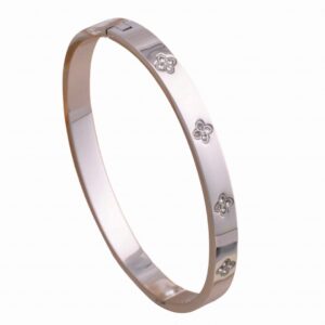 Clover ezüst karperec Hover